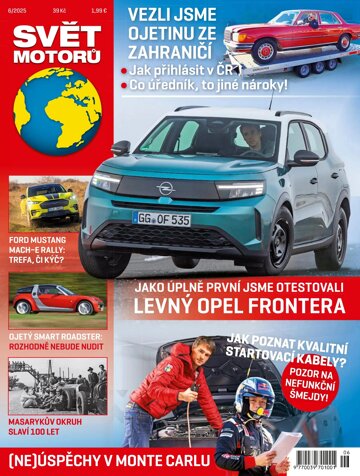 Obálka e-magazínu Svět motorů 6/2025