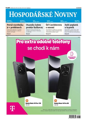 Obálka e-magazínu Hospodářské noviny 053 - 17.3.2025