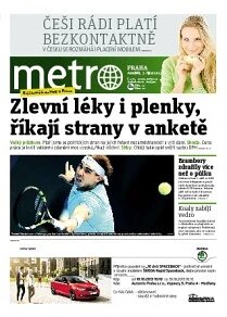 Obálka e-magazínu deník METRO 7.10.2013