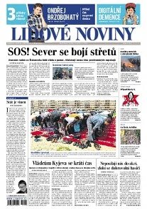 Obálka e-magazínu Lidové noviny 3.5.2014