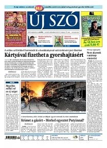 Obálka e-magazínu Új Szó 2.8.2014