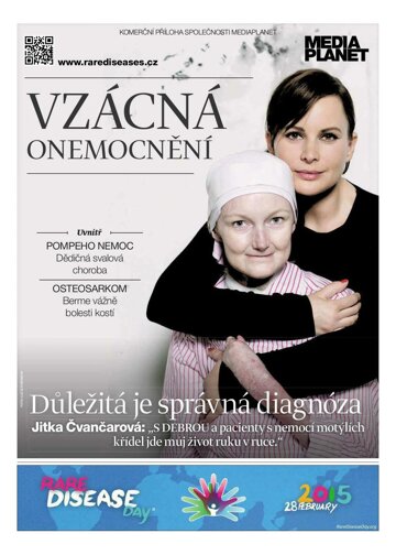 Obálka e-magazínu Mimořádné přílohy LN Morava extra MEDIAPLANET - 27.2.2015