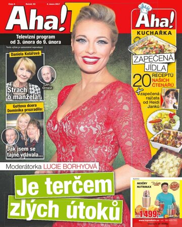 Obálka e-magazínu Příloha AHA! Tv - 2.2.2017