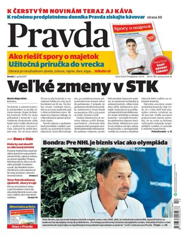 Obálka e-magazínu Pravda 5.4.2017