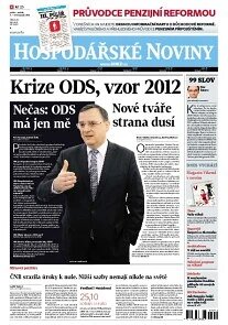 Obálka e-magazínu Hospodářské noviny 214 - 2.11.2012