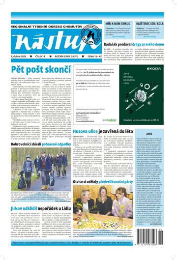 Obálka e-magazínu Nástup 14/23