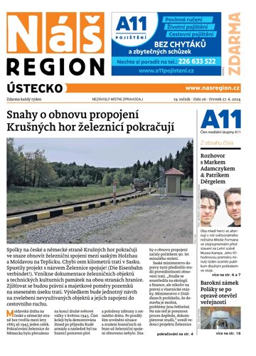 Obálka e-magazínu Náš Region - Ústecko 26/2024