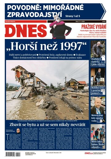 Obálka e-magazínu MF Dnes 17.9.2024