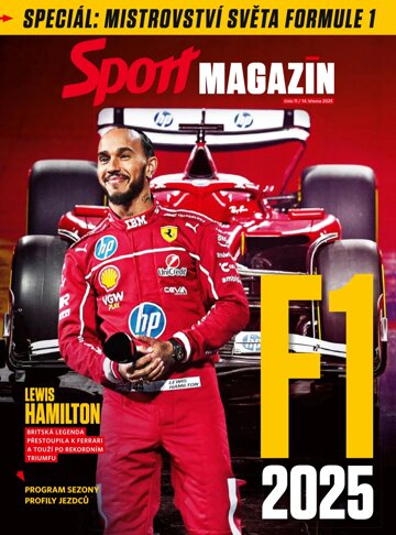 Obálka e-magazínu SPORT Magazín 14.3.2025