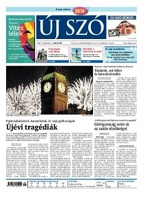 Obálka e-magazínu Új Szó 2.1.2014