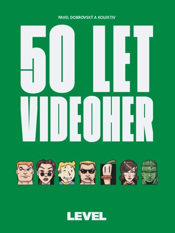 Obálka knihy 50 let videoher