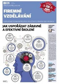 Obálka e-magazínu Hospodářské noviny - příloha 183 - 18.9.2014 Firemni vzdelavani