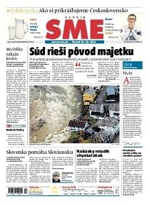 Obálka e-magazínu SME 31.10.2014