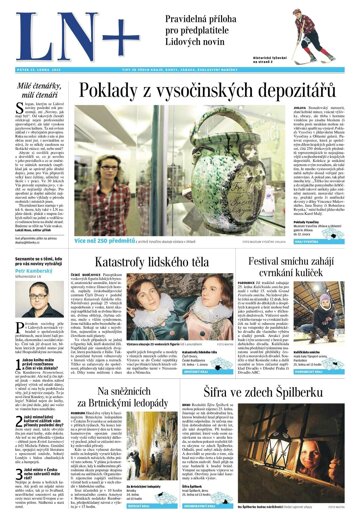 Obálka e-magazínu LN+ Morava - 23.1.2015