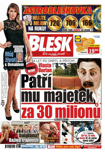 Obálka e-magazínu Blesk 20.10.2016