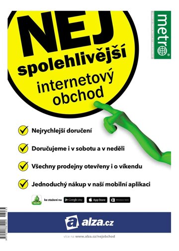 Obálka e-magazínu deník METRO 15.2.2017