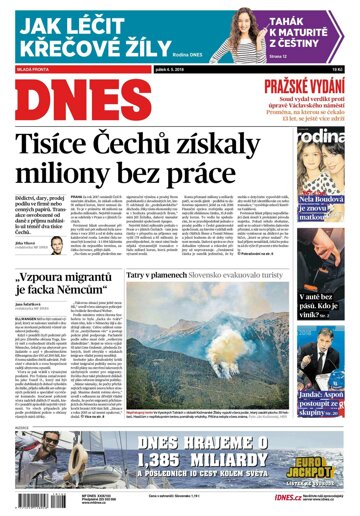 Obálka e-magazínu MF Dnes 4.5.2018