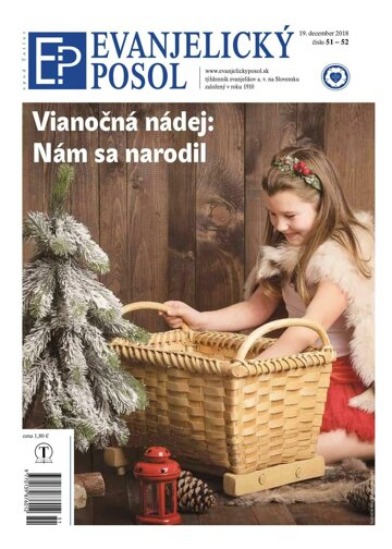 Obálka e-magazínu Evanjelický posol č. 51-52/2018