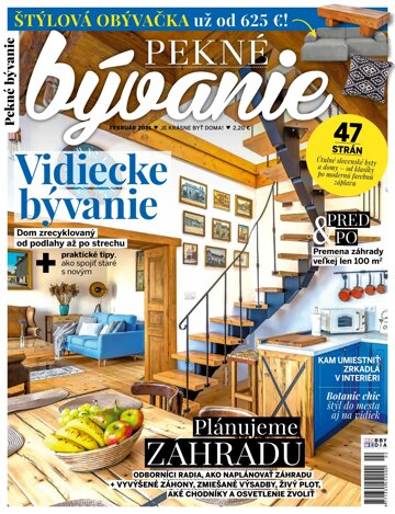 Obálka e-magazínu Pekné bývanie 2/2021