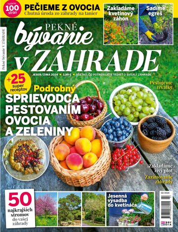 Obálka e-magazínu Pekné bývanie v záhrade 2/2024