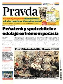 Obálka e-magazínu Pravda 28. 6. 2014