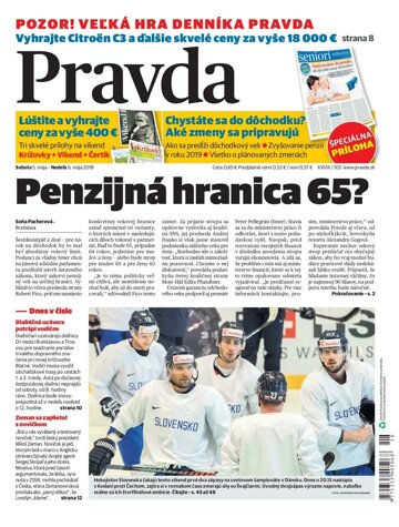 Obálka e-magazínu Pravda 5.5.2018