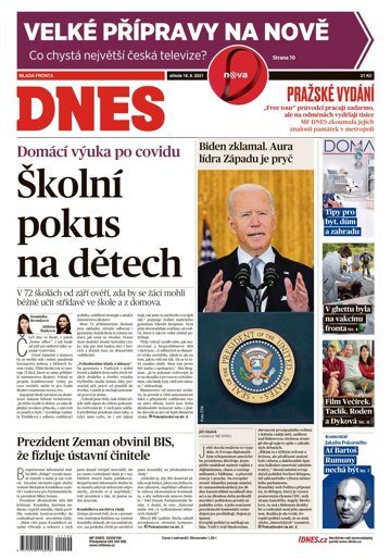 Obálka e-magazínu MF Dnes 18.8.2021