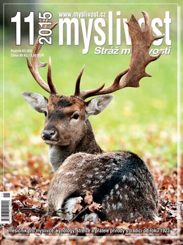 Obálka e-magazínu Myslivost 11/2015