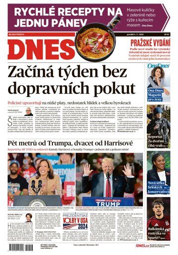 Obálka e-magazínu MF Dnes 4.11.2024