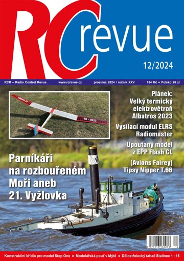 Obálka e-magazínu RC revue 12/2024