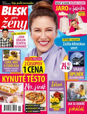 Obálka e-magazínu Blesk pro ženy 11/2025