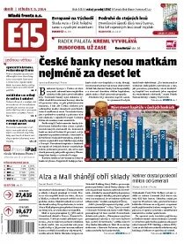 Obálka e-magazínu E15 7.5.2014