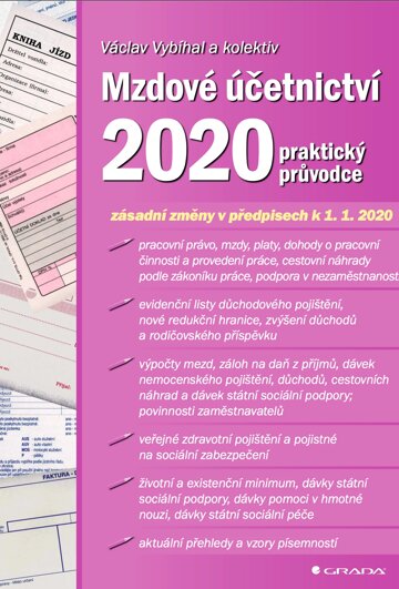 Obálka knihy Mzdové účetnictví 2020