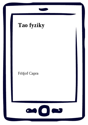 Obálka knihy Tao fyziky