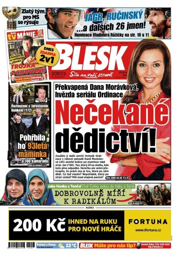 Obálka e-magazínu Blesk 25.4.2015