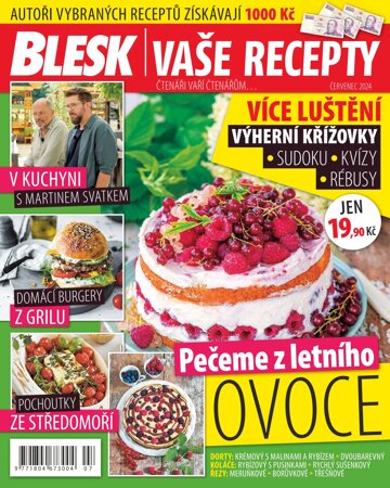 Obálka e-magazínu BLESK VAŠE RECEPTY 7/2024