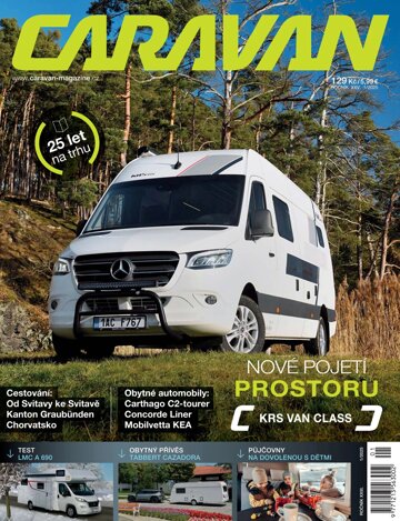 Obálka e-magazínu Caravan 1/2025