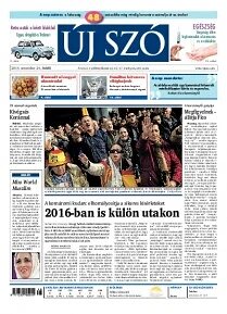 Obálka e-magazínu Új Szó 24.11.2014