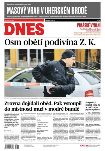 Obálka e-magazínu MF Dnes 25.2.2015