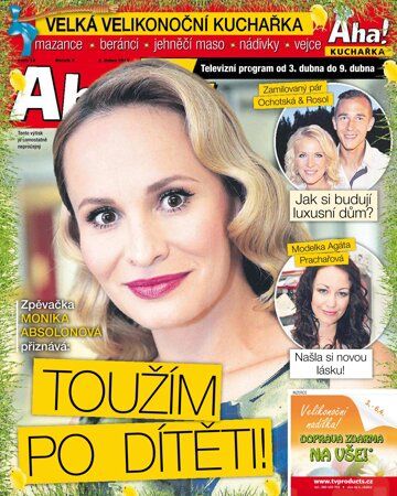 Obálka e-magazínu AHA! Tv - 2.4.2015