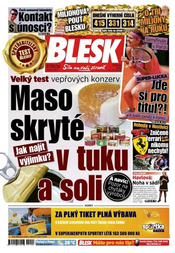 Obálka e-magazínu Blesk 3.6.2015