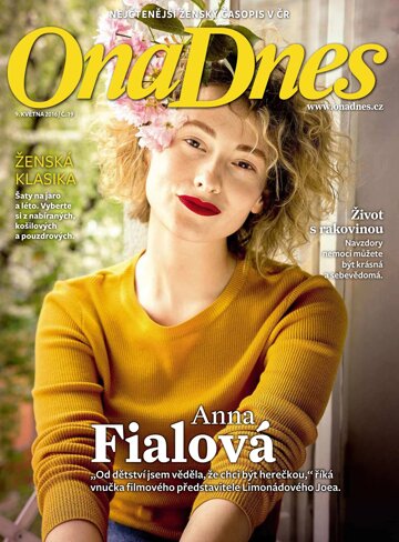 Obálka e-magazínu Ona DNES Magazín - 9.5.2016