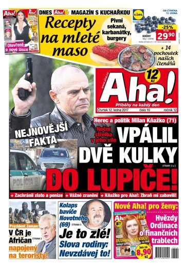 Obálka e-magazínu AHA! 12.1.2017