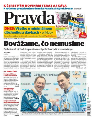 Obálka e-magazínu Pravda 28. 1. 2017