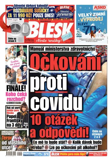 Obálka e-magazínu Blesk 16.12.2020