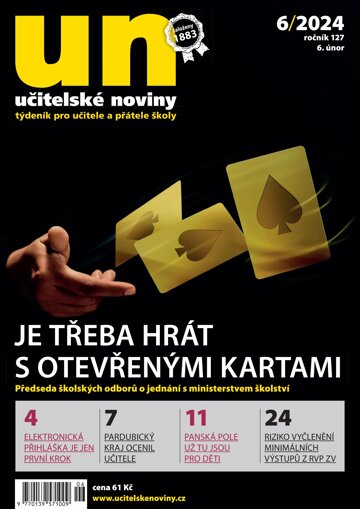 Obálka e-magazínu Učitelské noviny 6/2024