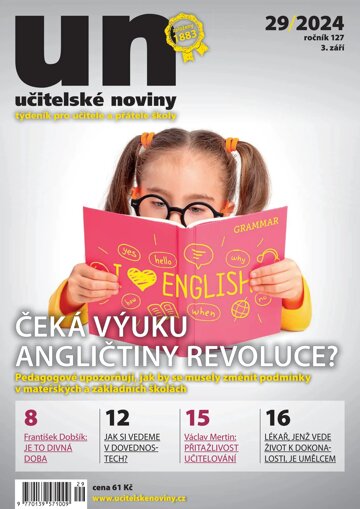 Obálka e-magazínu Učitelské noviny 29/2024