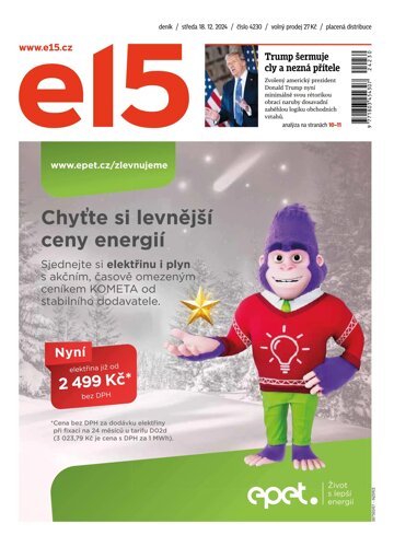 Obálka e-magazínu E15 18.12.2024