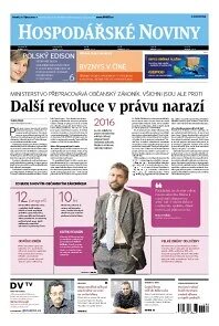 Obálka e-magazínu Hospodářské noviny 206 - 21.10.2014