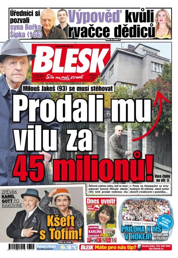 Obálka e-magazínu Blesk 3.5.2016